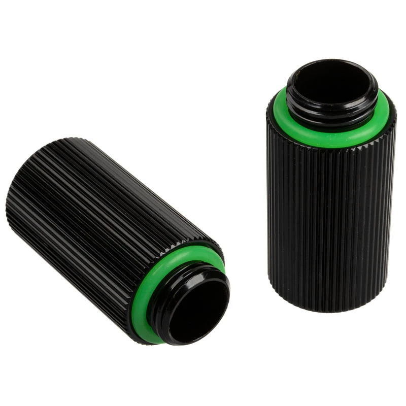Adapter BitsPower G1/4 męski na G1/4 żeński — TA-F63-GB, metalowa złączka do chłodzenia wodnego