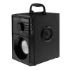 Głośnik bezprzewodowy MEDIA-TECH MT3179, 20W (RMS 15W), Bluetooth 5.1, FM, MicroSD, USB, AUX, Li-Ion, 6 h, obudowa drewniana