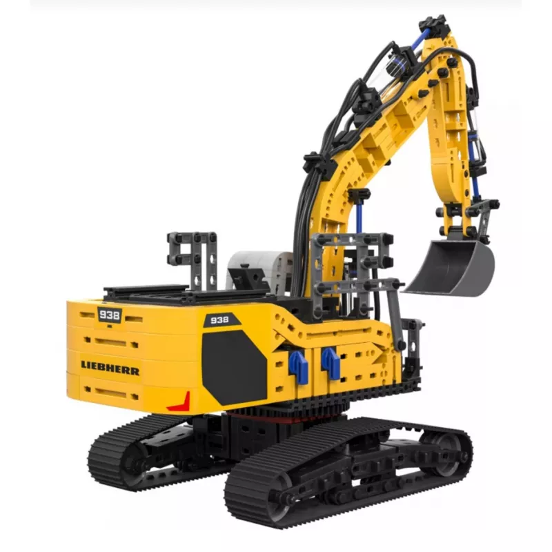 Koparka pneumatyczna Liebherr R 938, zabawka konstrukcyjna