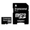 Transcend Premium - Karta pamięci flash (microSDHC/SD-Adapter w zestawie)