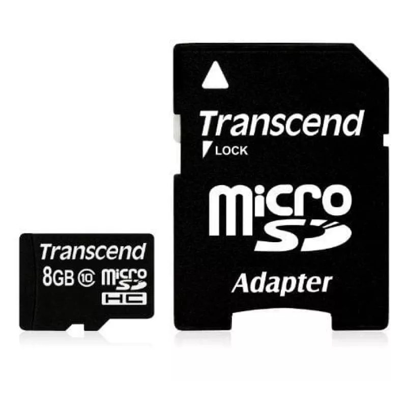 Transcend Premium - Karta pamięci flash (microSDHC/SD-Adapter w zestawie)