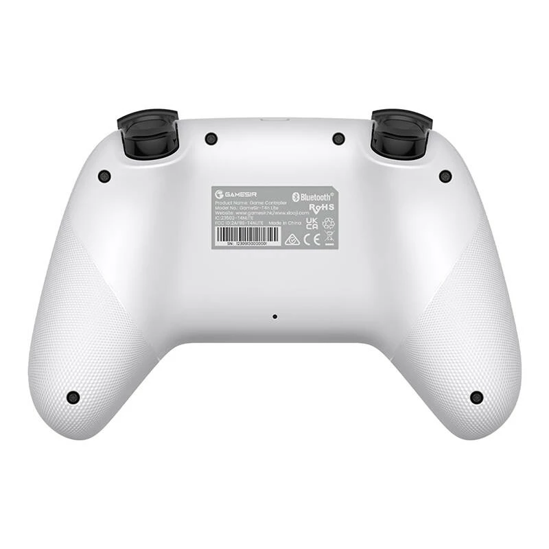 Bezprzewodowy kontroler do gier GameSir T4n Lite biały Bluetooth, bezprzewodowy, ładowalny