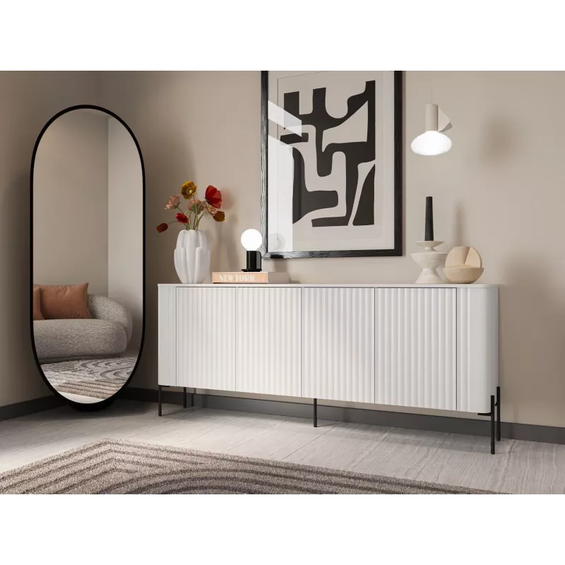 Komoda Cama VERA 190x40x80 biały mat