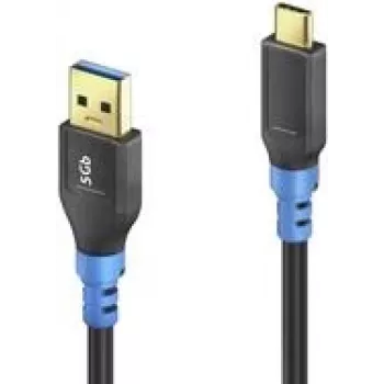 Kabel USB PureLink FI-U320-020 2m USB 3.2 Gen 1 USB A USB C Czarny Niebieski