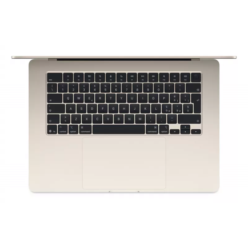 MacBook Air 15, Starlight, M4 (10-CPU/10-GPU), 24GB, 512GB, wersja niemiecka, zasilacz 35W Dual USB-C Port, MC6K4D/A