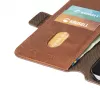 PhoneWallet Krusell dla Samsung Galaxy S21+ vintage cognac — etui z funkcją portfela