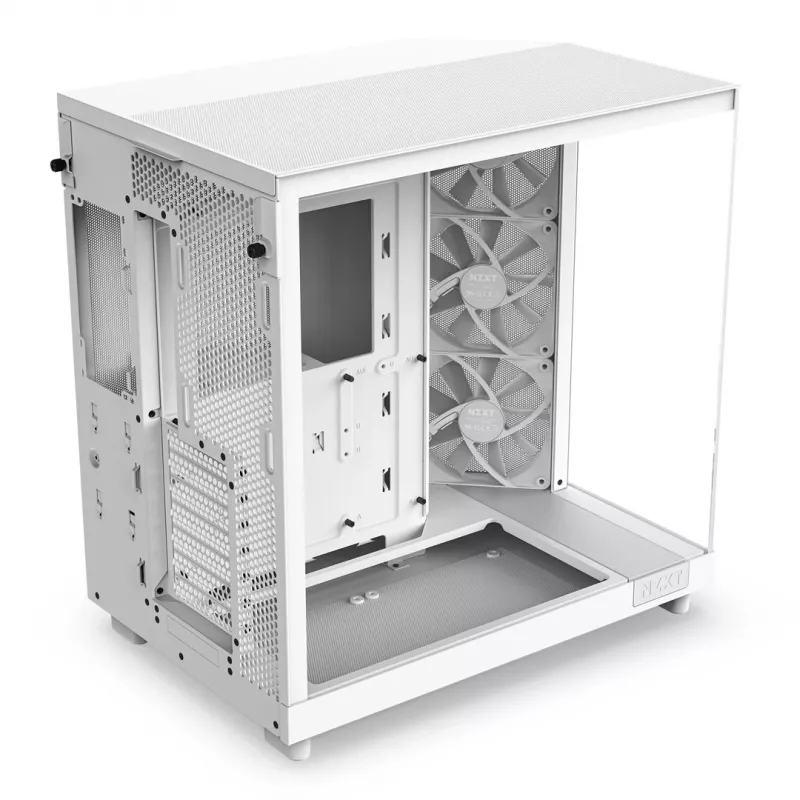 Obudowa NZXT H6 Flow Mid-Tower - Biała