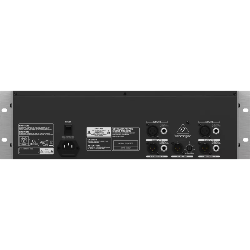 Behringer FBQ6200 korektor graficzny