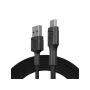 Kabel USB 2.0 zielony Cell KABGC20 — USB A na Micro-USB B, 1,2 m, czarny