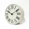 NeXtime klok 5187wi London Table, Ø16 cm, Ścienny, Biały/Czarny+B32