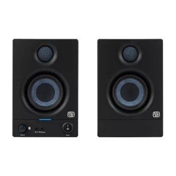 Studio Active Monitors PreSonus Eris 3.5 BT 2nd Gen — 2×25W RMS, 80–20 000 Hz, Bluetooth 5.0, wejścia RCA/TRS, słuchawki 3,5 mm