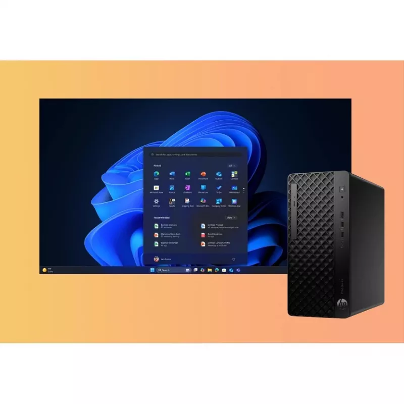 HP ProDesk 4 Tower G1i 9H7M4ET [Intel Core Ultra 5 235, 32GB RAM, 512GB SSD, Intel Graphics, Windows 11 Pro]
