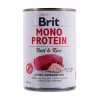 BRIT Mono Protein Beef & Rice - mokra karma dla psa - 400g