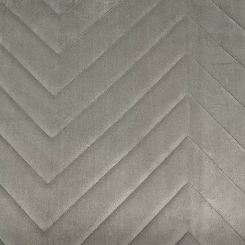 Mata łazienkowa Beldray LA032647LGRYUFFEU7 Antibac Chevron z pianki memory, antybakteryjna, szara