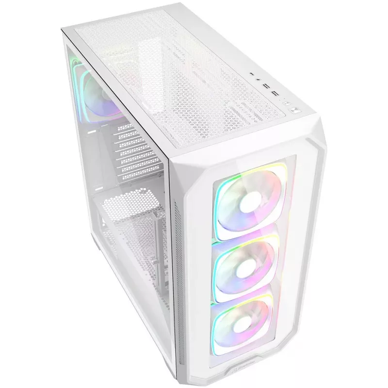 Sharkoon AK5G RGB Midi Tower Biały