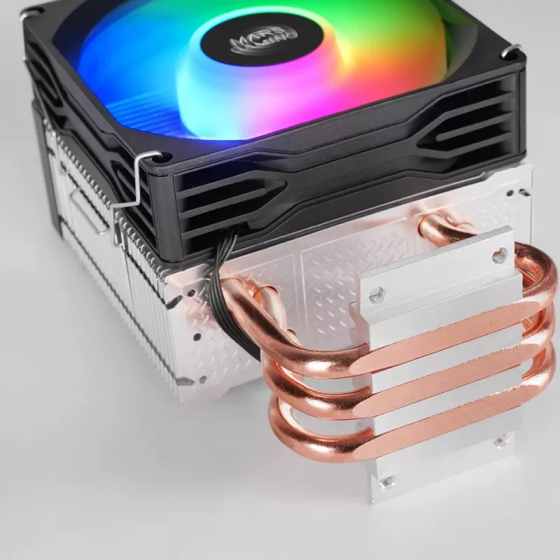 Chłodzenie powietrzne TACENS Mars Gaming MCPU-X3, wentylator 90 mm, TDP 150 W, zgodne z LGA/AM4/AM5, czarne