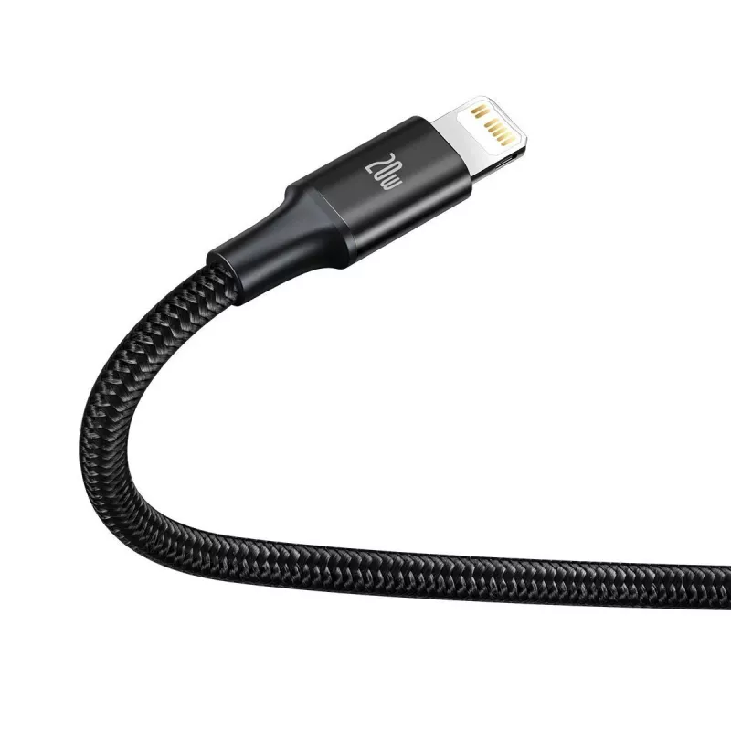 Baseus Rapid 3-w-1 kabel USB 1.5 m USB A USB C/Micro USB A/Lightning Czarny