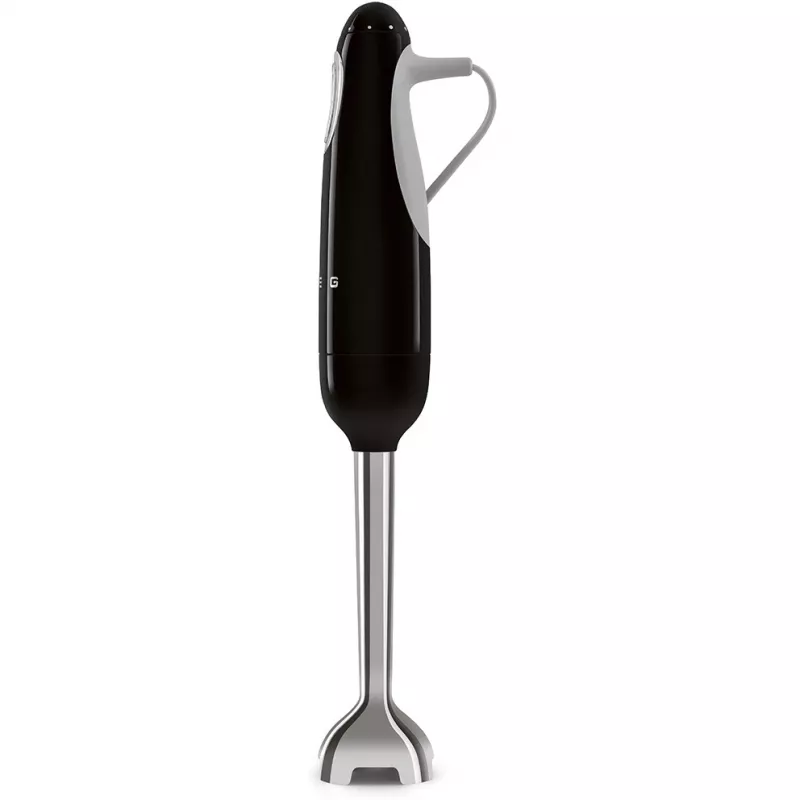 Blender ręczny Smeg HBF03BLEU — 700 W blender ręczny, dzbanek 1.4 l, ostrze ze stali nierdzewnej, czarny
