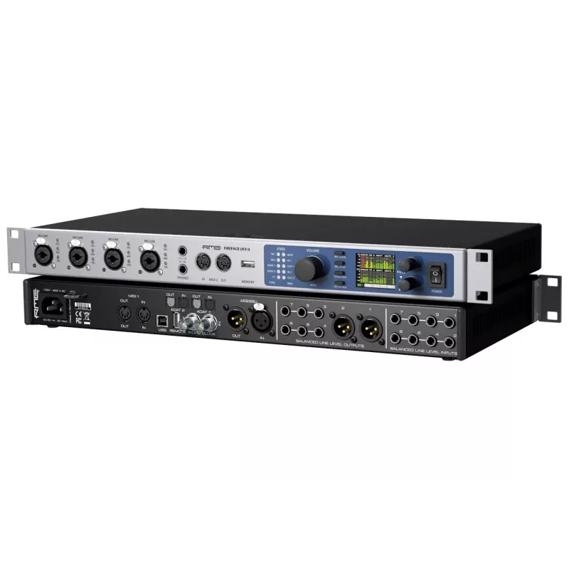 RME Fireface UFX II - USB [30 IN/ 30 OUT] interfejs audio