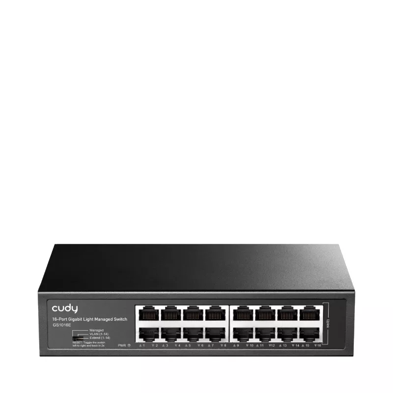 Przełącznik Cudy GS1016E 16-portowy Gigabit Ethernet niezarządzalny, 16× 10/100/1000 Mbps