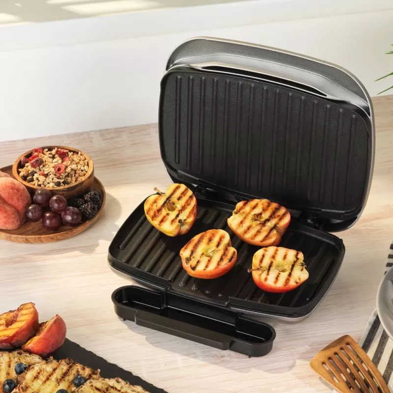 Zdrowy grill elektryczny Petra PT5316HEVDEEU10 z płytami nieprzywierającymi, blatowy, do użytku wewnętrznego