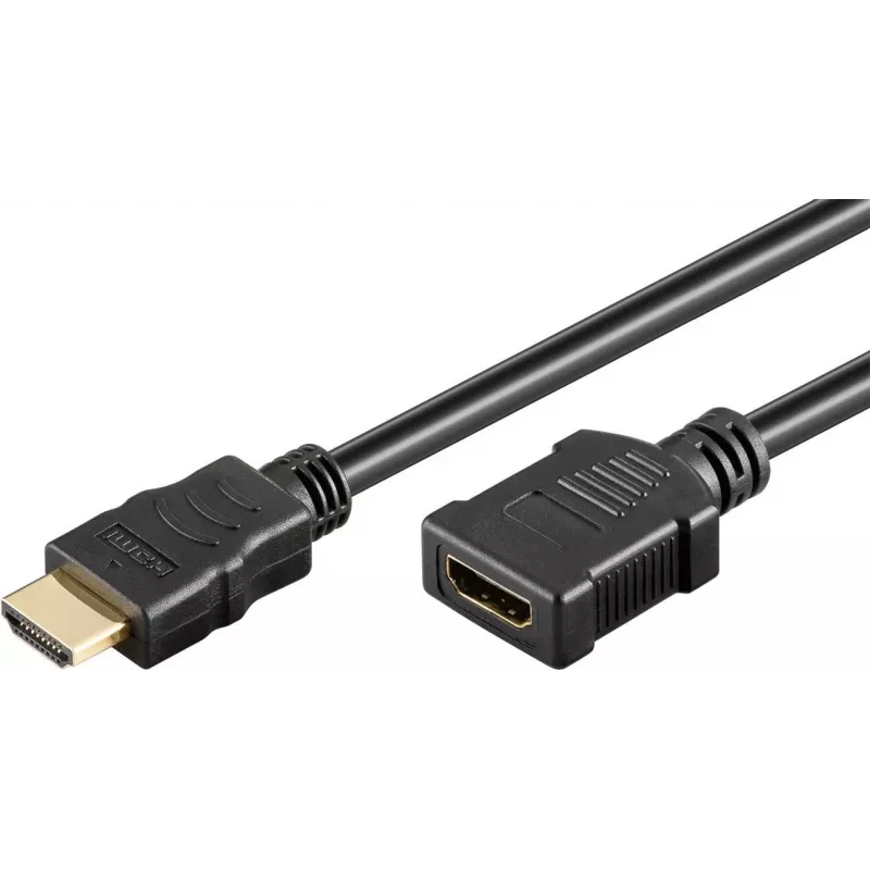 Kabel HDMI Goobay 76271 2m HDMI Typ A męski na żeński 4K 48Gbit/s