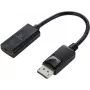 Renkforce RF-5596324 Konwerter DisplayPort [1x wtyk DisplayPort - 1x gniazdo HDMI] Czarny DisplayPort 1.2 23 cm (RF-5596324)
