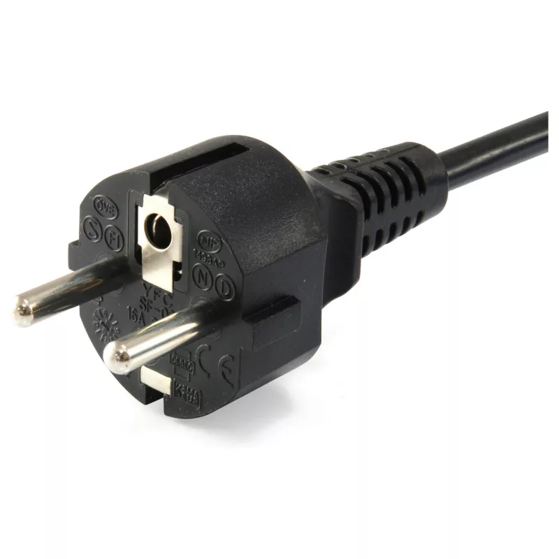Equip Wysokiej jakości kabel zasilający, C5 do Schuko
