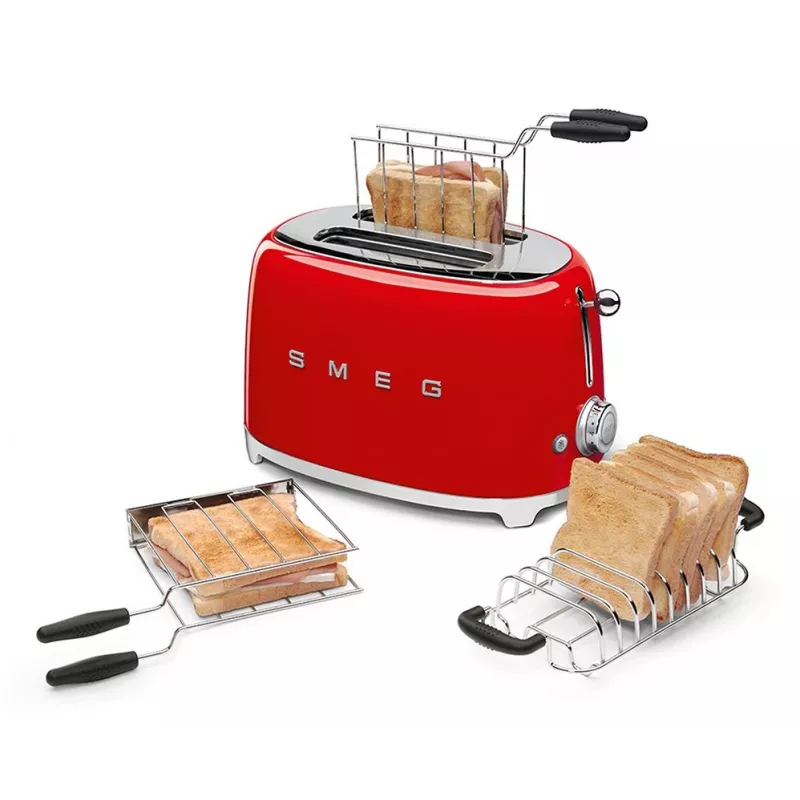Toster Smeg 50's Style TSF01RDEU Czerwony