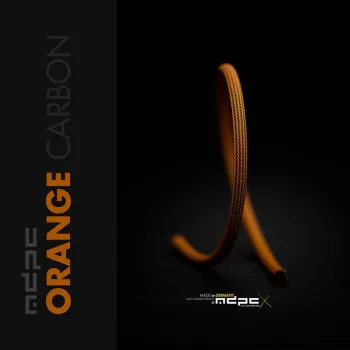 Osłona MDPC-X Medium - pomarańczowy-Carbon, 1m