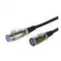 Kabel audio Microconnect XLRMF6 6 m XLR (3-stykowy) Czarny