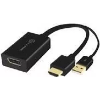 Alogic HDDPU-ACTV - DisplayPort - HDMI + USB - Męski - Żeński - 3840 x 2160 Pikseli - 120 Hz