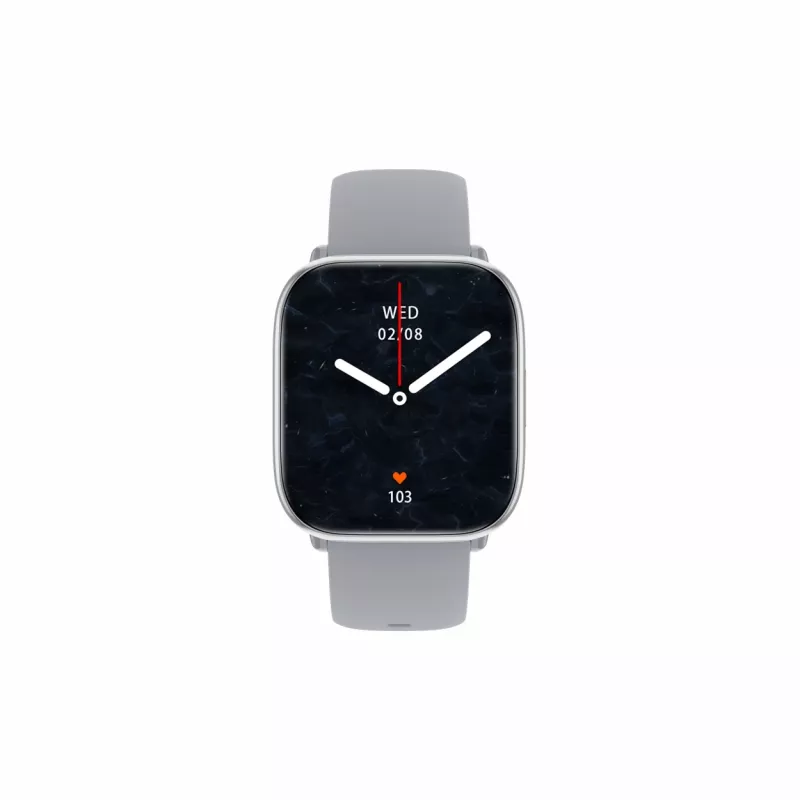 myPhone Watch Pastel 4.45 cm (1.75 inch) AMOLED 40 mm Cyfrowy 390 x 450 pikseli Dotykowy Srebrny