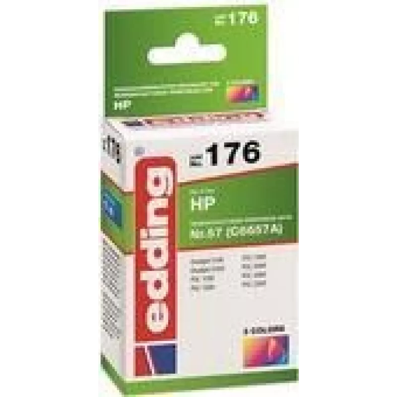 EDDING EDD-176 - Kompatibel - HP - Einzelpackung - HP Color Copier 410 HP Color Copier 1315 HP Color Copier 7450 HP Deskjet 5100 HP Deskjet 5145 HP...