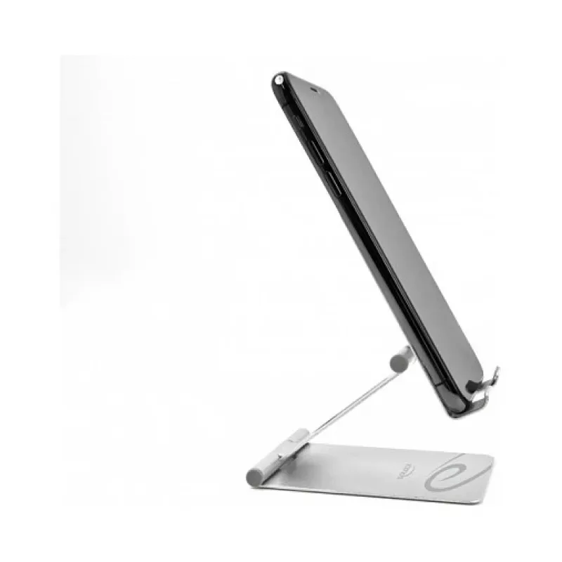 DeLOCK podstawka na smartfon regulowana aluminiowa 122 g Telefon komórkowy Uchwyt pasywny Do użytku wewnętrznego