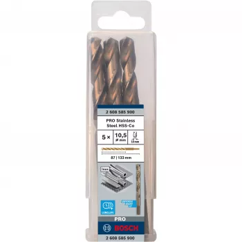 Zestaw wierteł krętych Bosch HSS Cobalt 2608585900 5 sztuk