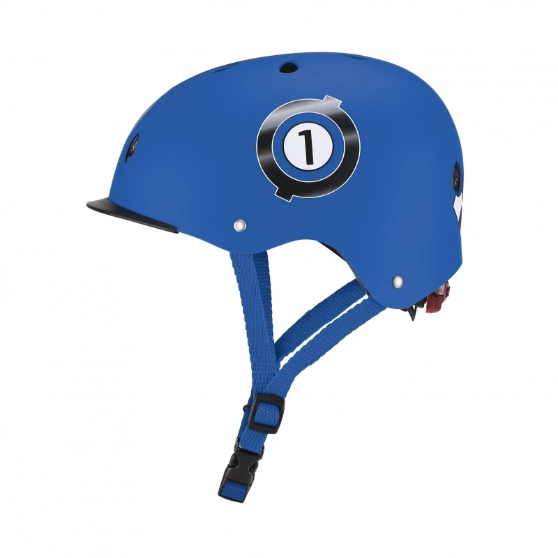 Globber | Ciemnoniebieski | Kask Elite Lights Racing, XS/S (48-53 cm) | 507-300