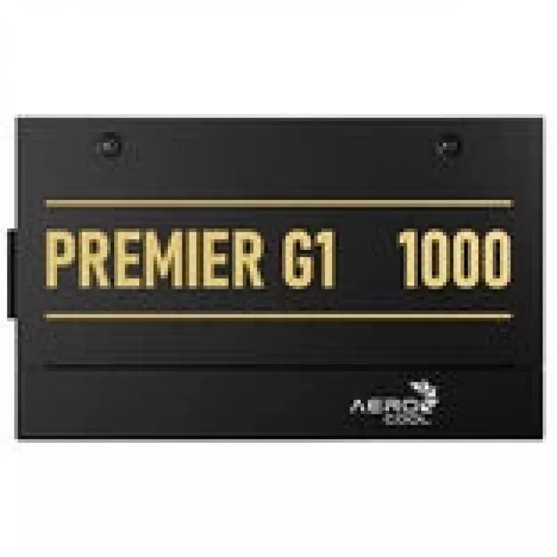 Zasilacz Aerocool Premier G1 80 PLUS Gold, PCIe 5.1, ATX 3.1 - 1000 W, czarny