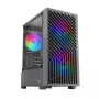 Obudowa PC TACENS Mars Gaming MC-VORTEX Mini Tower Mini-ITX/Micro-ATX Szkło hartowane Czarna, 3x120mm, GPU 27,3 cm, Chłodzenie CPU 162 mm
