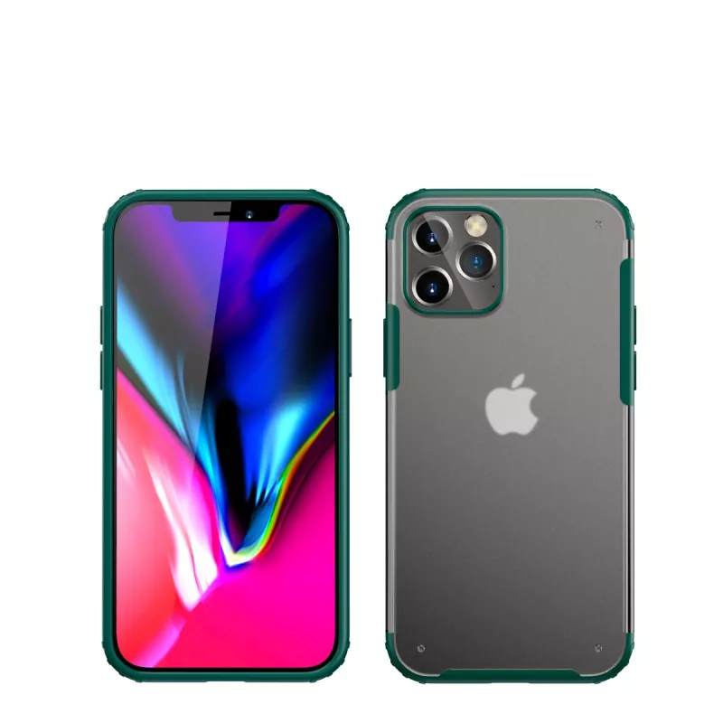 Ochronne wstrząsoodporne etui Devia do iPhone 12 Pro Max, zielone