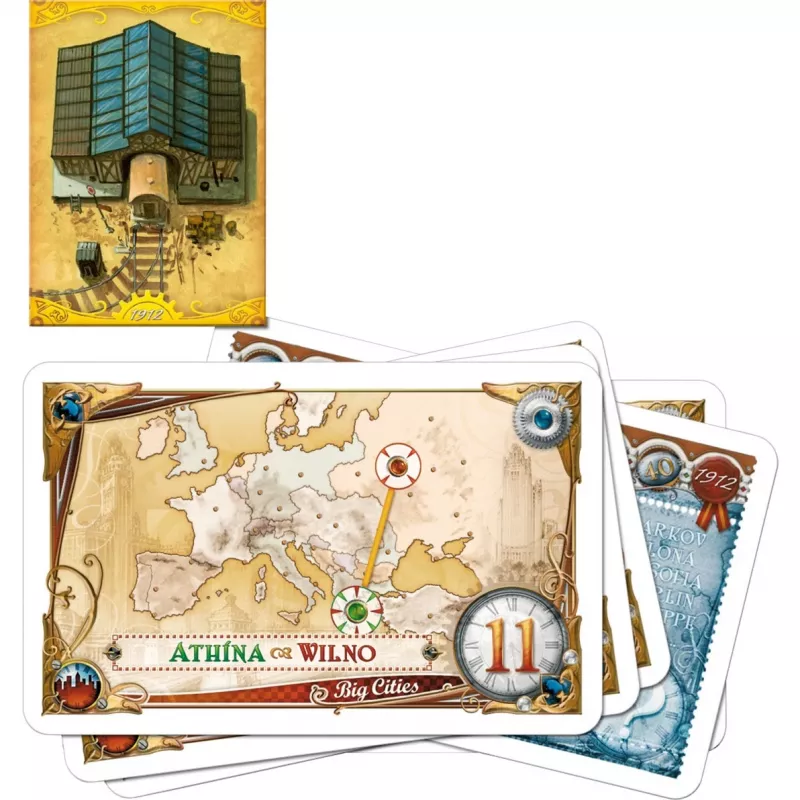 Gra planszowa Rebel Asmodee Zug um Zug - Europa 1912, gra rodzinna, wiek 8+