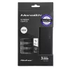 Zasilacz Qoltec 52415 przeznaczony do Samsung Sony 65 W | 3 wtyczki | + kabel zasilający