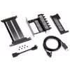 CableMod pionowy uchwyt PCI-e, wersja PCI-e 4.0, HDMI + DisplayPort, czarny