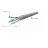 Gembird UPC-5004E-L/100 kabel sieciowy szary 100 m Cat5e U/UTP (UTP)