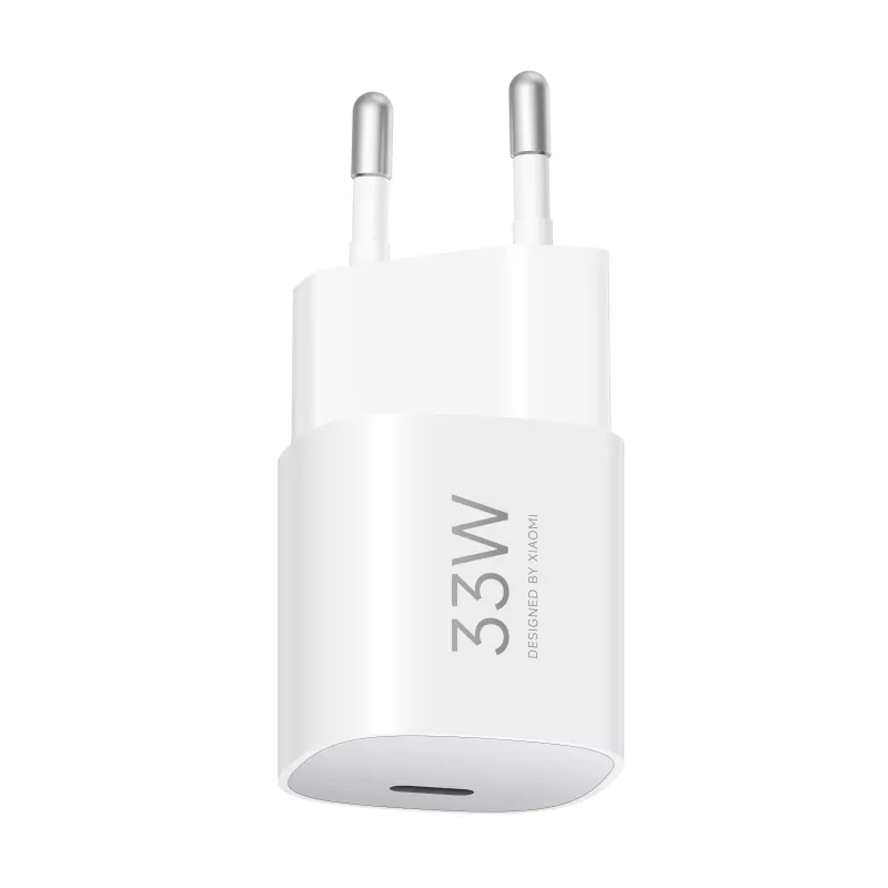 Zasilacz Xiaomi 33W Nano USB-C EU do gniazdka — 33 W USB-C do telefonów i tabletów