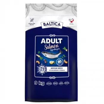 BALTICA Excellent Hypoallergenic Adult Medium breeds Salmon - sucha karma dla psa - 9kg
