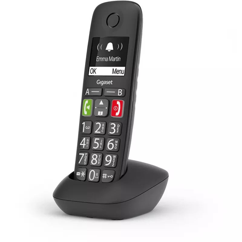 Gigaset Hearing Aid.DECT E290HX czarny dodatkowy