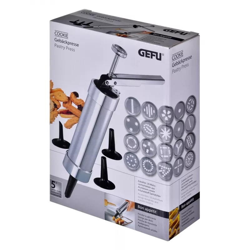 Rękaw cukierniczy GEFU G-14320, tworzywo z powłoką aluminiową, szerokość 54 mm, długość 160 mm