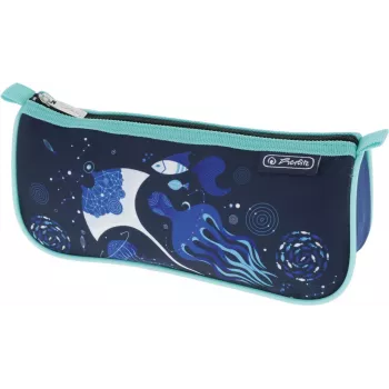 Herlitz 50043538 Miękki piórnik w etui Niebieski (50043538)