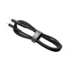 Kabel USB-C na USB-C FIXED FIXDLS-CC12-BK, 1,2 m, zasilanie i dane 60 W